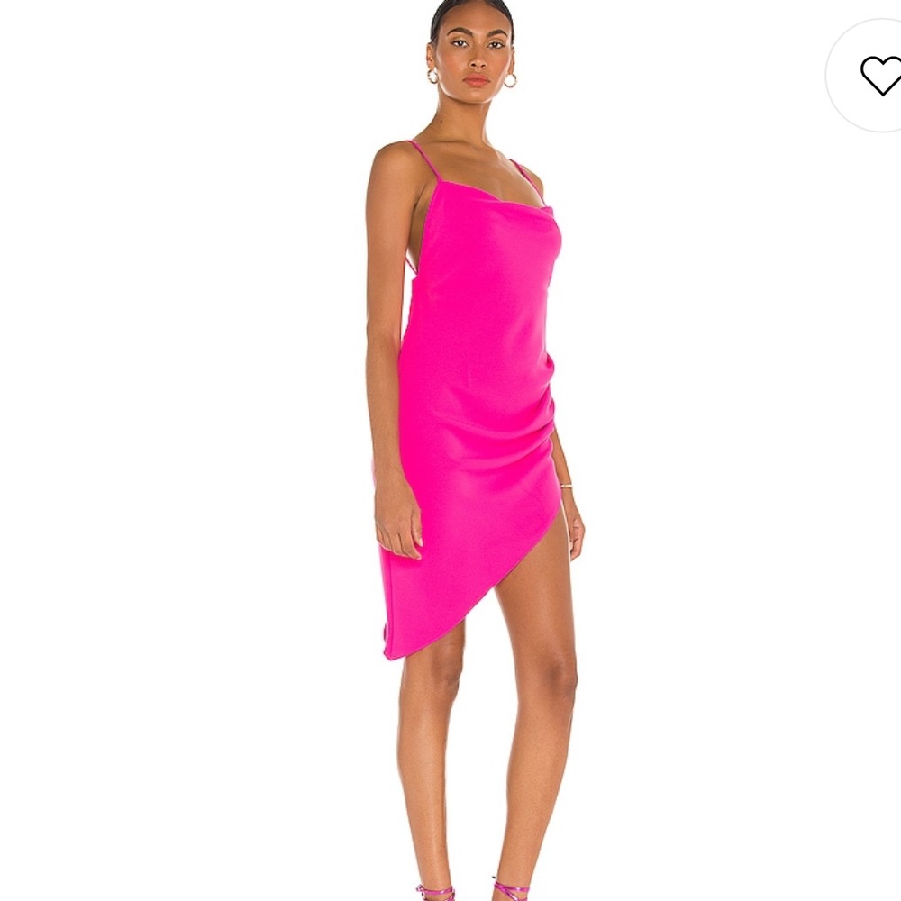 Amanda Uprichard Pink Mini Dress